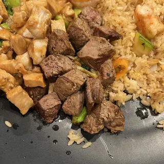 Filet and Chicken Hibachi