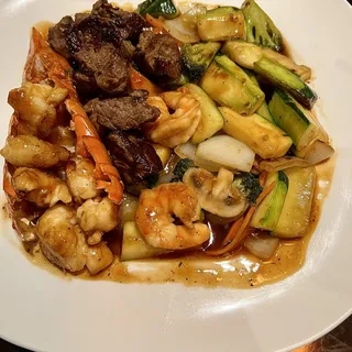 Filet and Lobster Hibachi