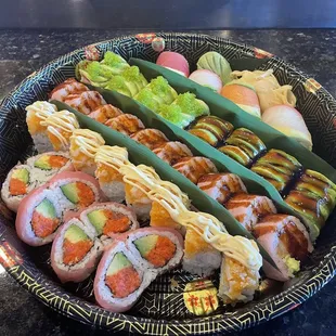 Nice catering sushi tray !