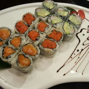 Spicy Crunchy Shrimp Rolls
