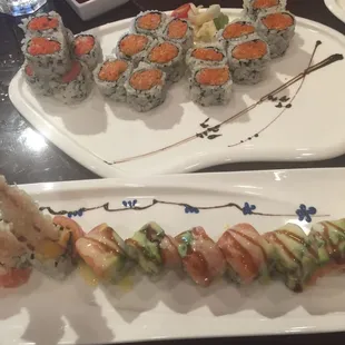 Tuna Salmon Rolls