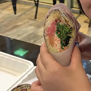 Sushi Burritos