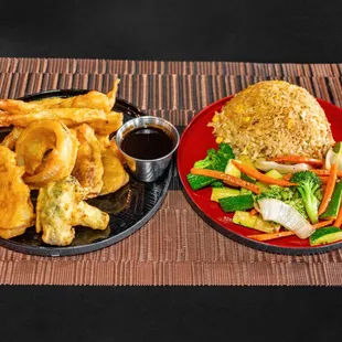 Shrimp Tempura Dinner