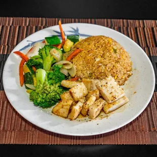 Hibachi Calamari Lunch