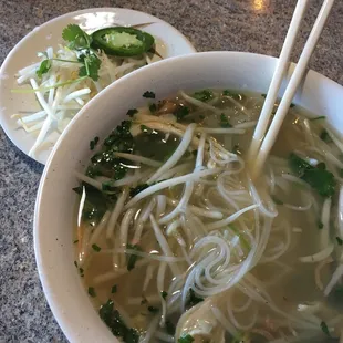 Chicken Pho is quite yummy!