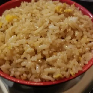 Fried rice was salty