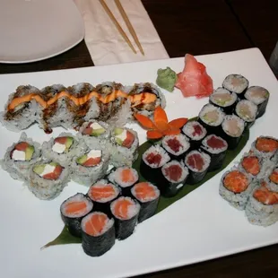 Basic $5-6 rolls are delicious