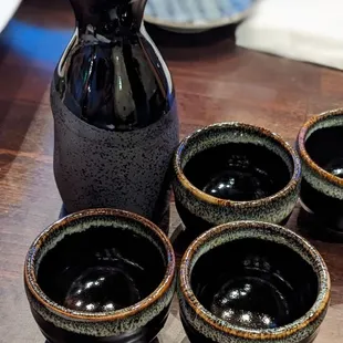 Hot sake. So good.