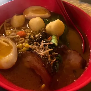 Curry Tonkatsu ramen