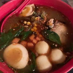 Tonkatsu curry ramen