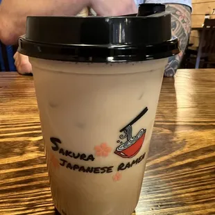 Small bubble milk tea