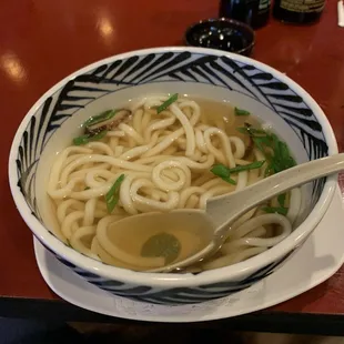 Udon noodle soup