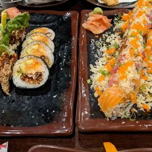 Soft shell crab roll