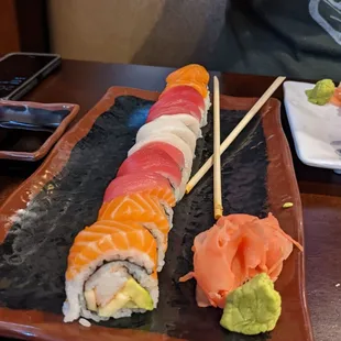 Rainbow roll