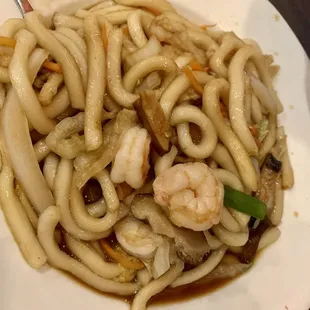 Shrimp udon