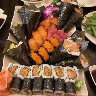 sushi and sashimi, sashimi, food, sushi