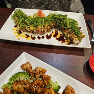 food, sushi and sashimi