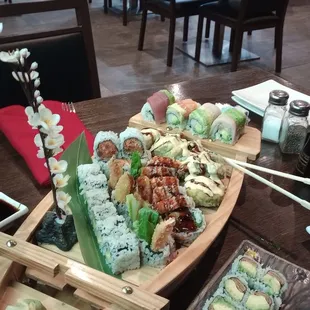sushi and sashimi
