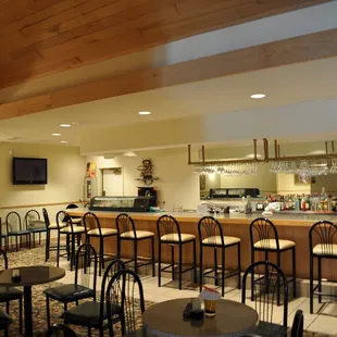 Lobby, and sushi bar.  full liquor service