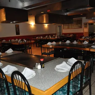 Hibachi tables