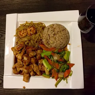 Chicken Hibachi plate!