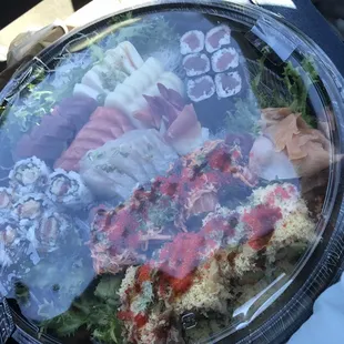 sushi and sashimi, food, sashimi, sushi