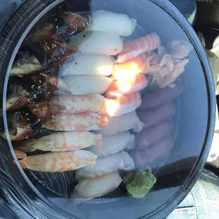 sushi and sashimi, food, sushi, sashimi