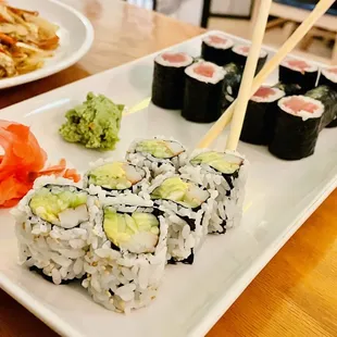 California Roll &amp; Tuna Roll