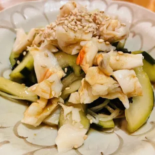 Conch sunomono