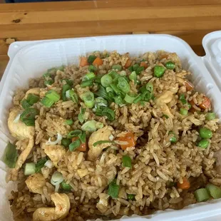 Fried rice with chicken
