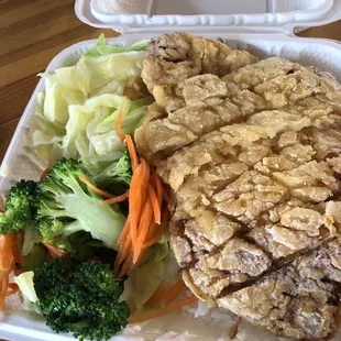 C1. Gillette Chicken with Rice and no sauce