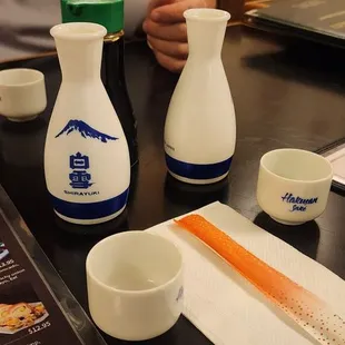 sushi and sashimi, drink