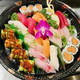 sushi, sashimi, food, sushi and sashimi