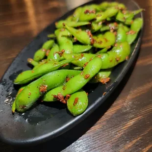 Garlic Edamame
