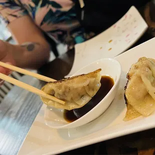 There are only a few places that make Gyoza in house! Oishii