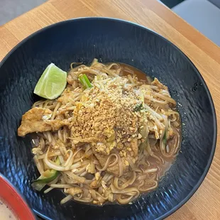 Thai noodles.