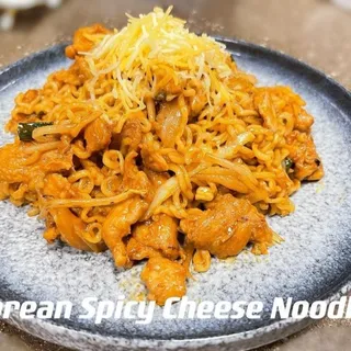 Korean Spicy Cheese Noodle 芝士辣面