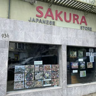Front of the store