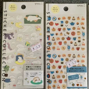 They have super cute stickers &amp; stationary.  :)