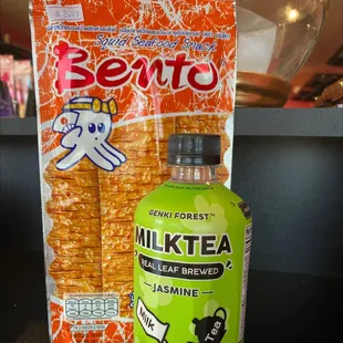 favorite drink and snack