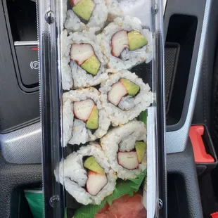 Cheapest cali roll in town.