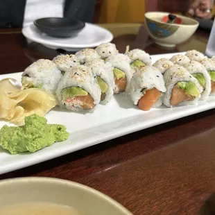 Alaska Roll and Salmon Roll
