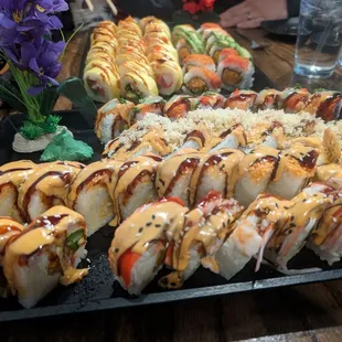 All specialty rolls.