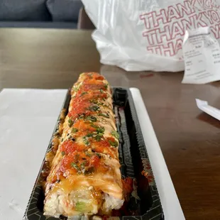 28. Baked Salmon Roll