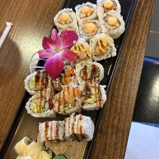 Any 2 Rolls Lunch Special