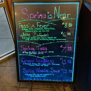 Spring specials :)