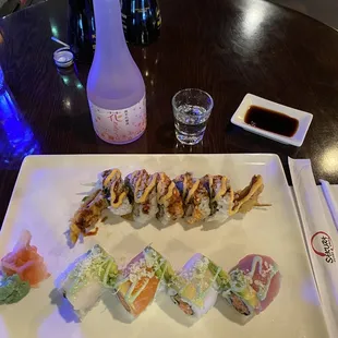 Spider Roll &amp; Firecracker Roll