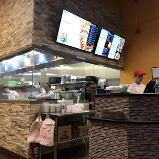 sushi and sashimi, interior