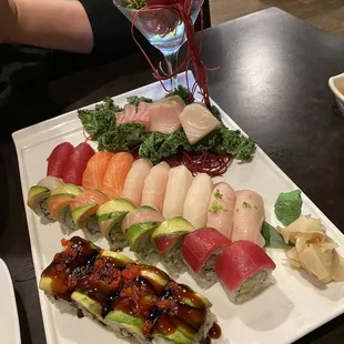 Love boat sushi for 2