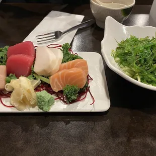 Sashimi appetizer